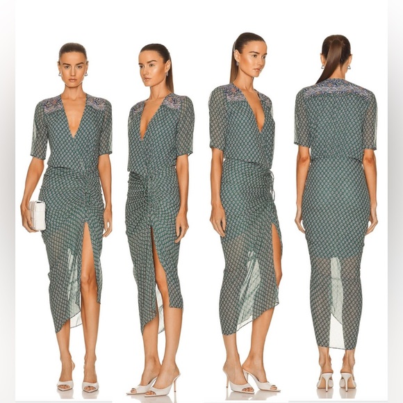 **SOLD** Veronica Beard Mariposa Dress
Size 6 - Sea glass Color Multi - Picture 1 of 11